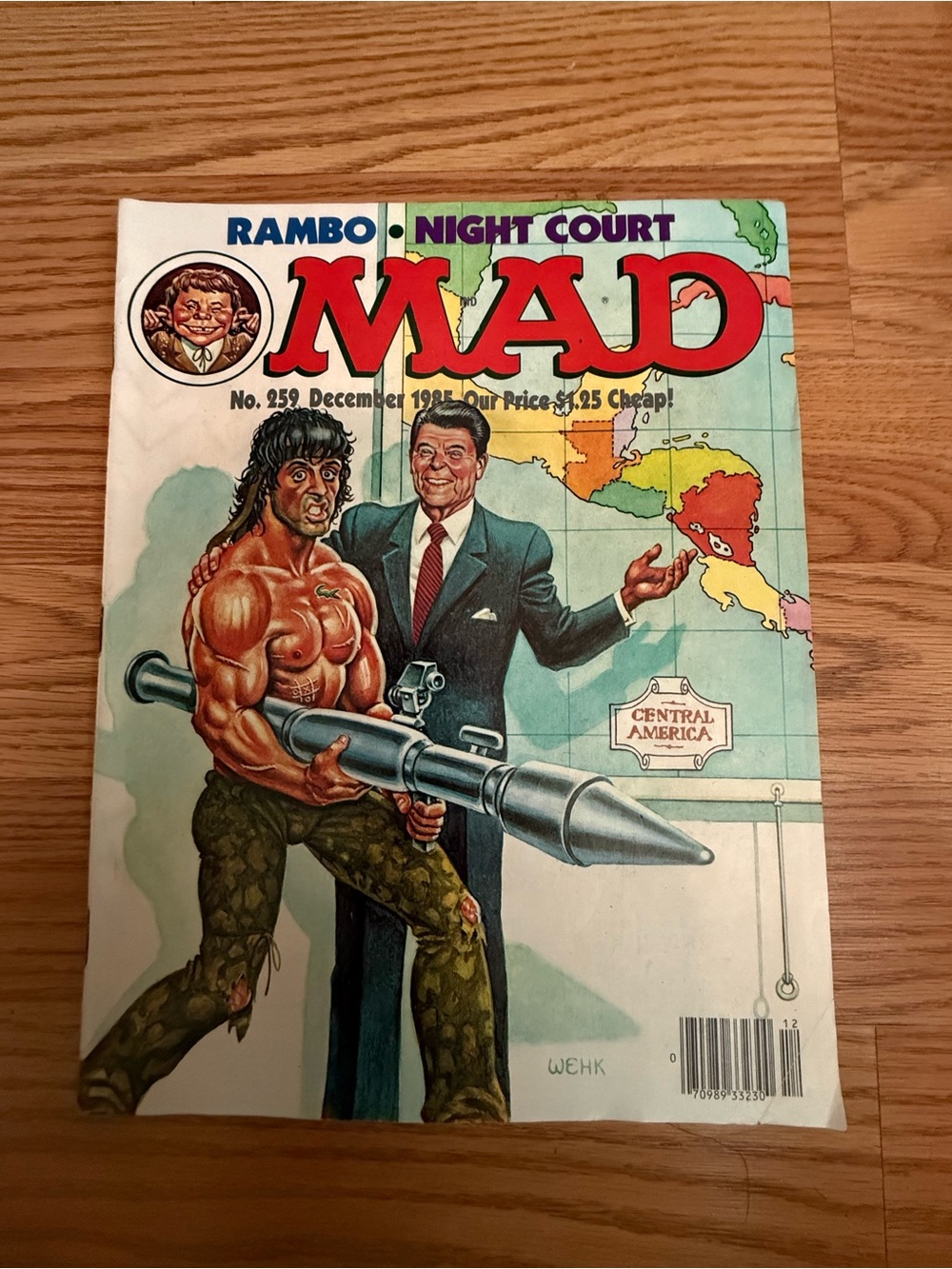 6 Vintage 1970’s MAD Magazines
